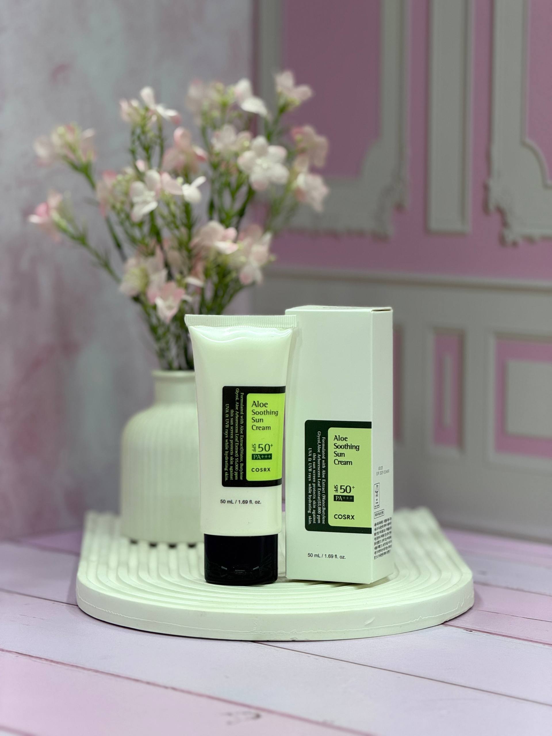 ضد آفتاب آلوئه ورا کوزارکس SPF50+ PA+++COSRX Aloe Soothing Sun Cream
