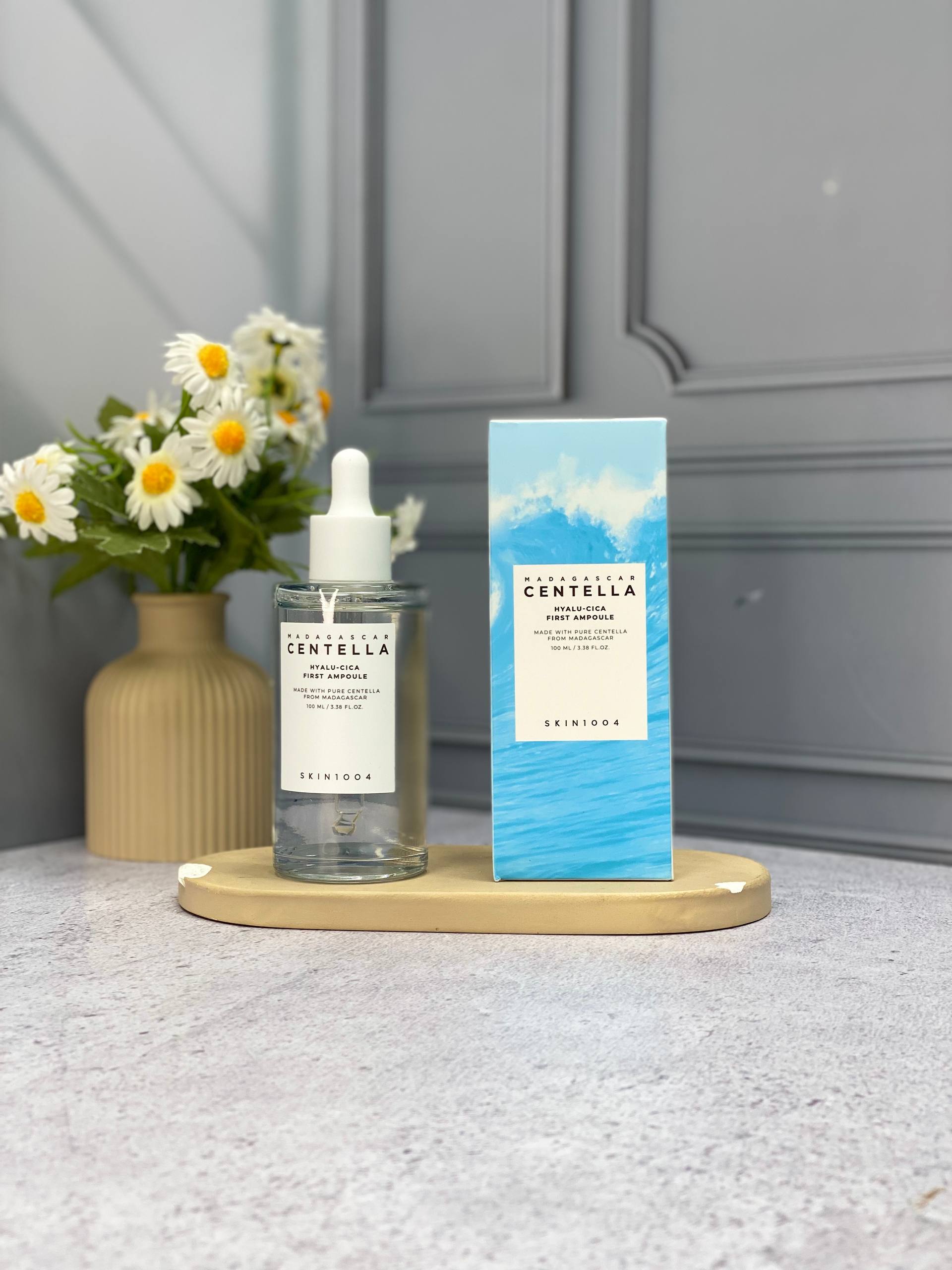 آمپول آبرسان سنتلا ماداگاسکار SKIN1004 Hyalu-Cica First Ampoule حجم 100 میل